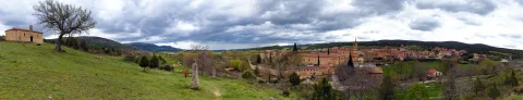 Vista panorámica de Santo Domingo de Silos