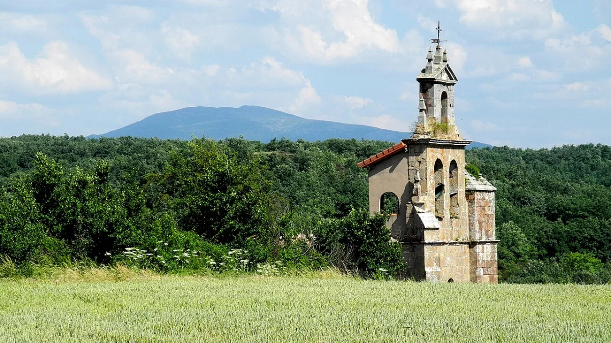 Campanario en panorámica