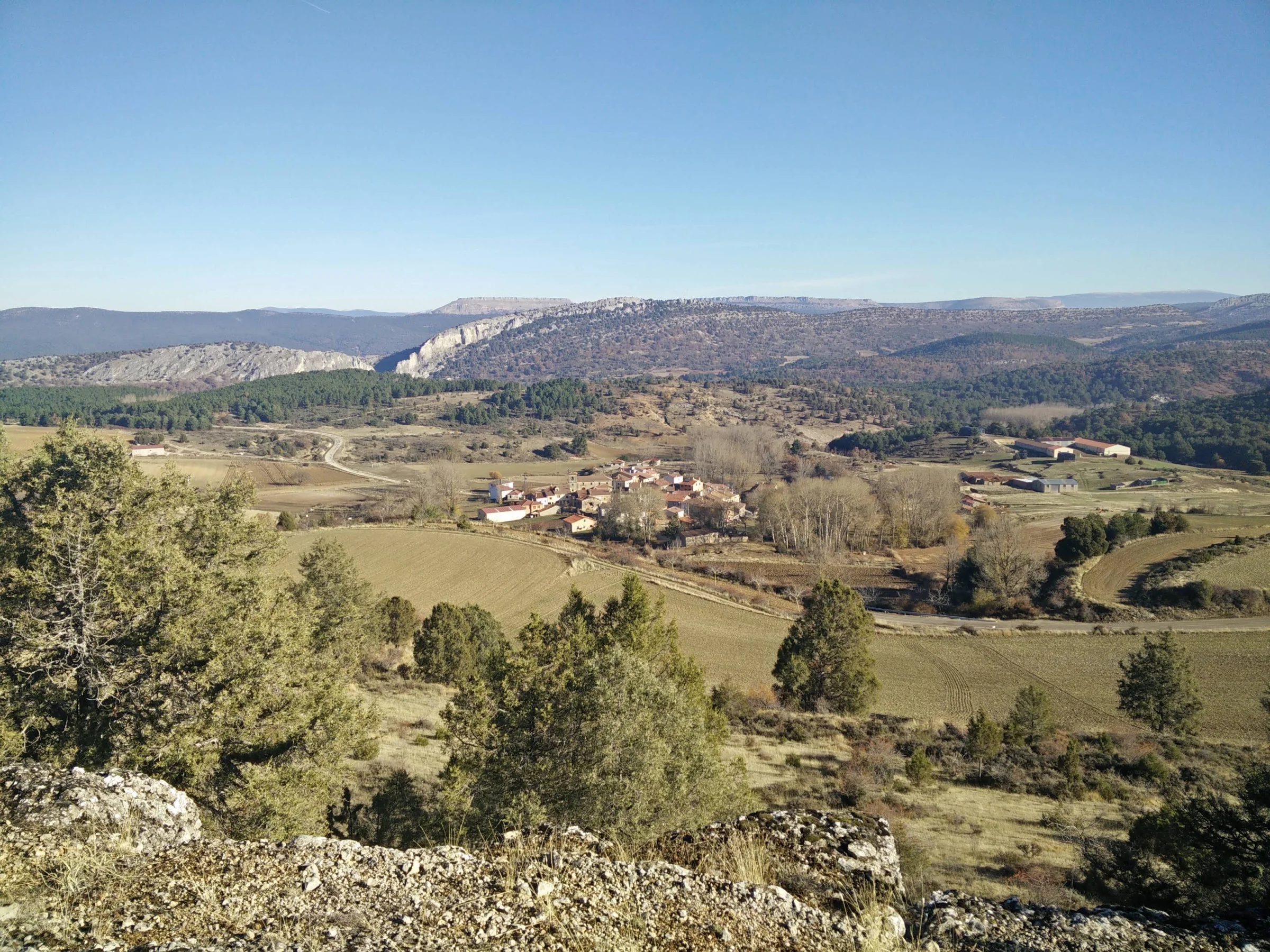 Vista aérea de Hortezuelos