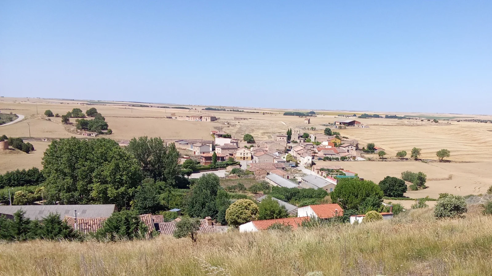Vista panorámica de Avellanosa de Muñó