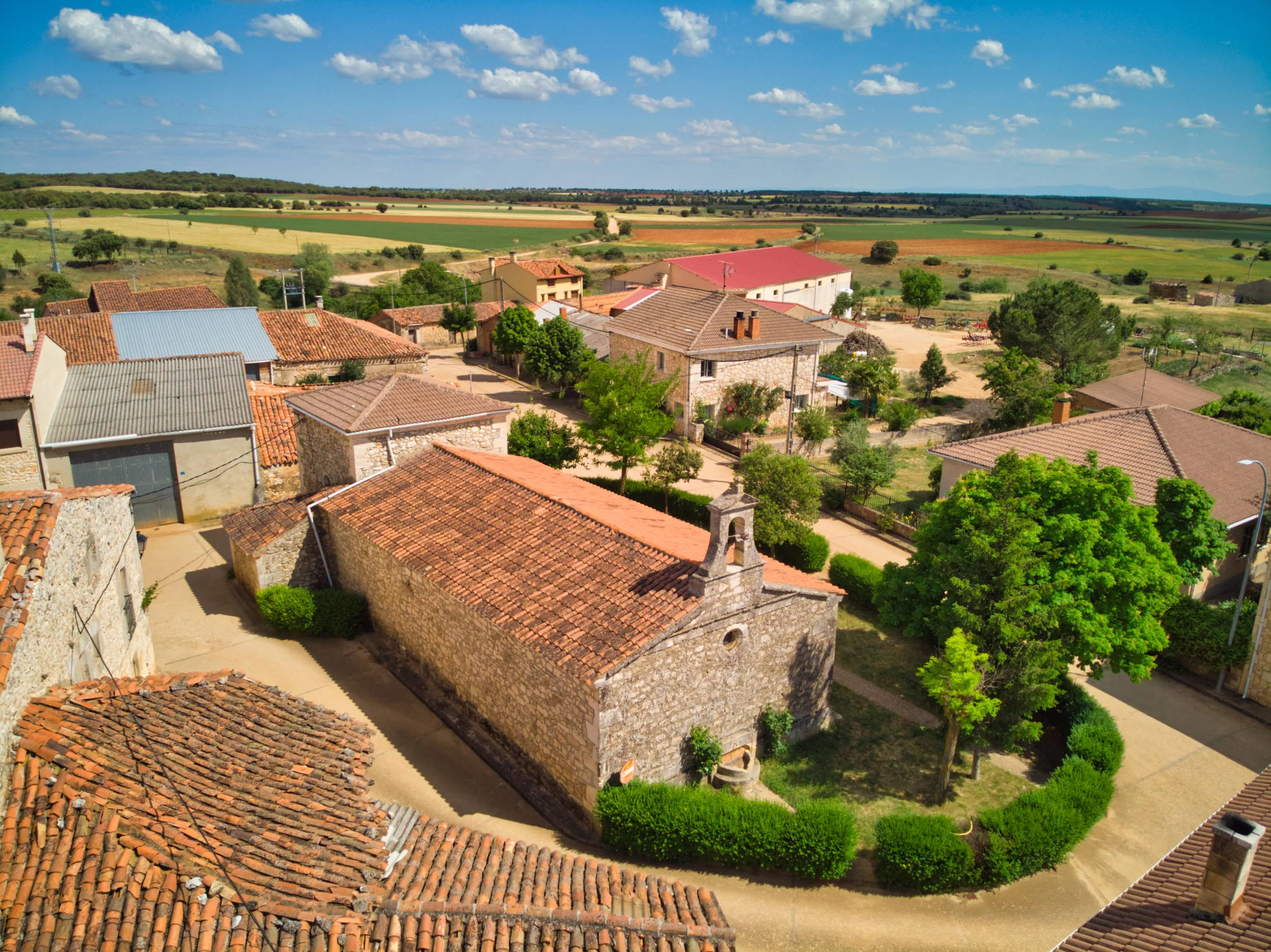 Ermita del Carmen vista aérea