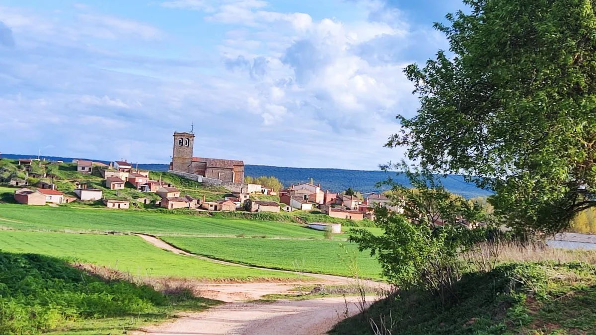 Vista panorámica desde el campo