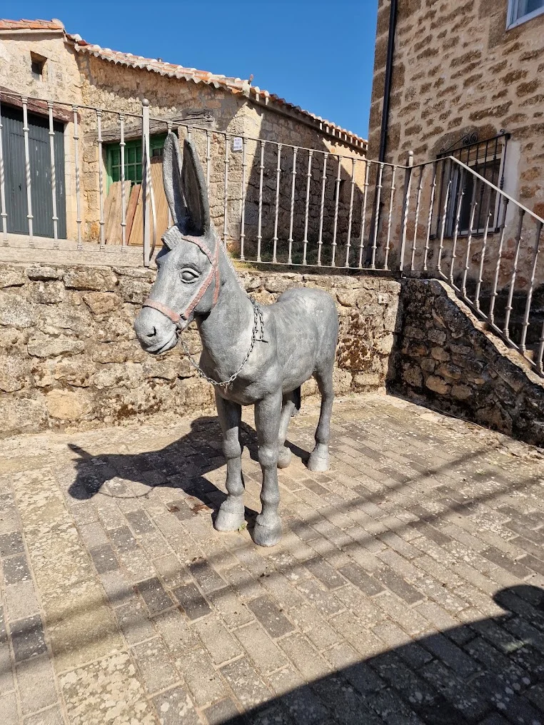 Escultura del burro