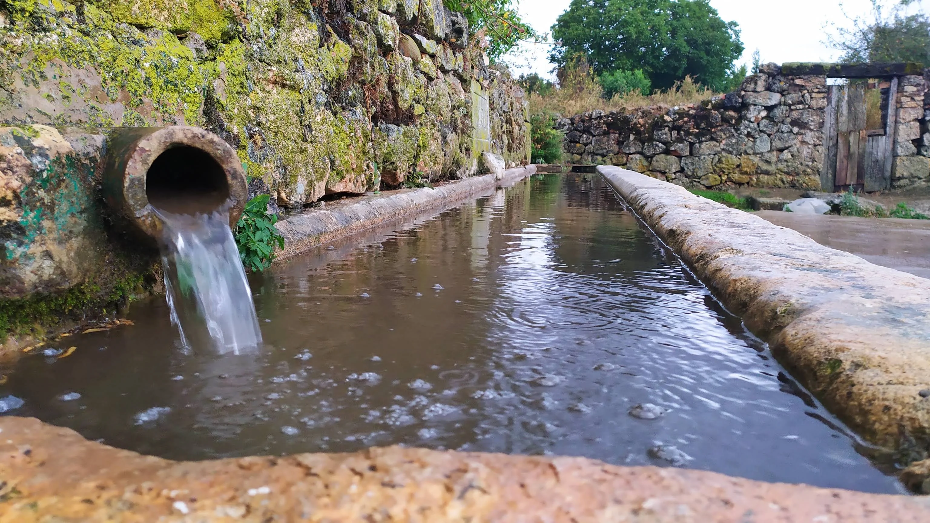 Pilón de agua tradicional