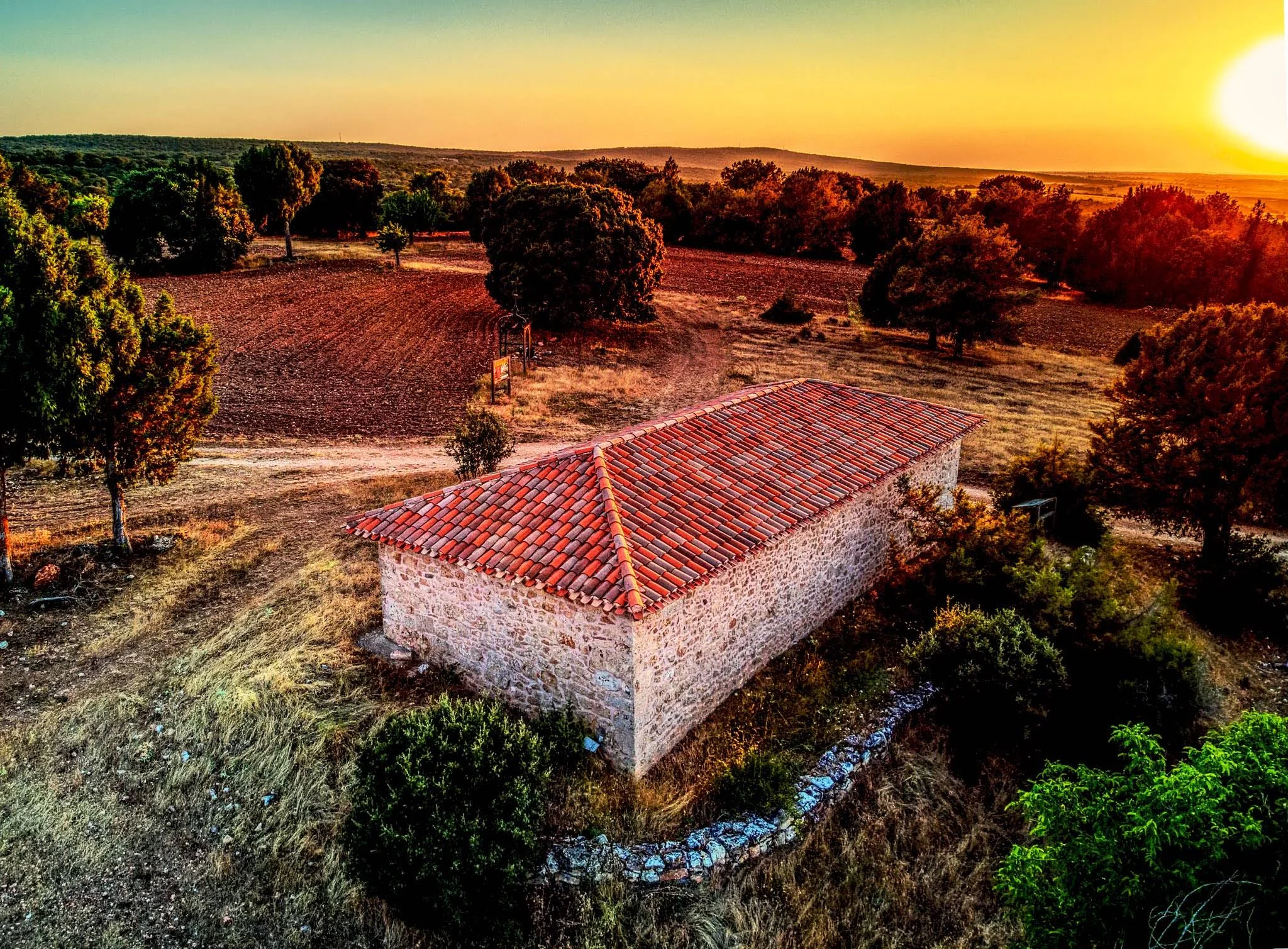 Atardecer en la Ermita de San Miguel