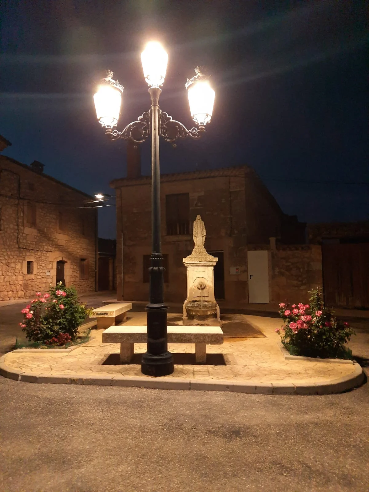 Plaza de noche
