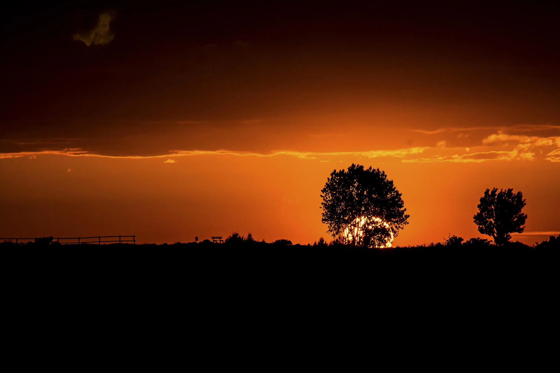 Puesta del sol en Solarana