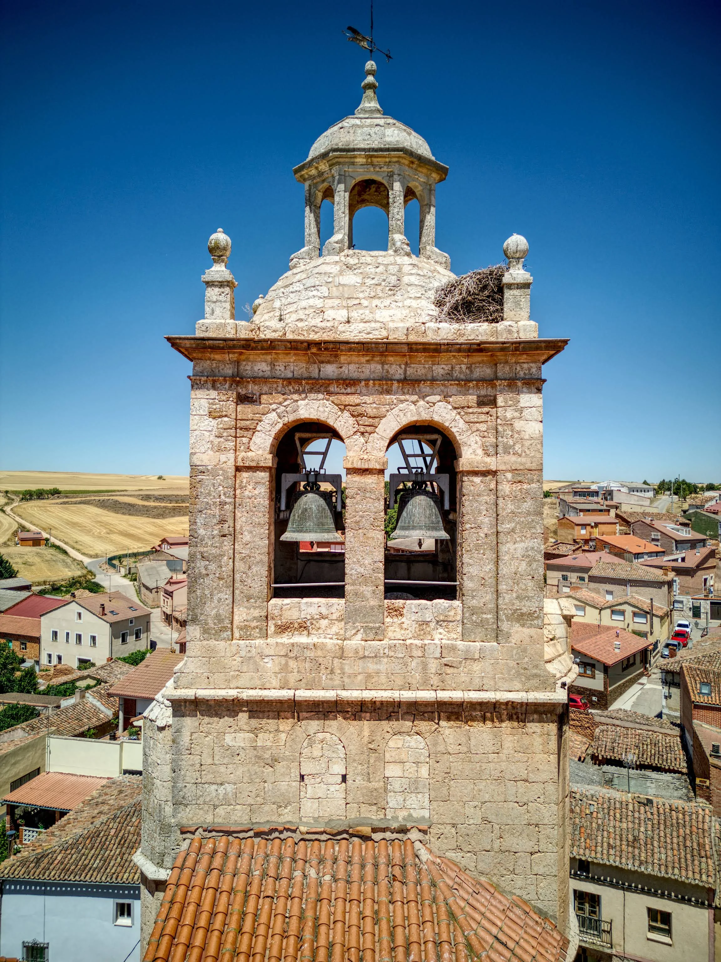 Campanario de la Iglesia de la Santa Cruz