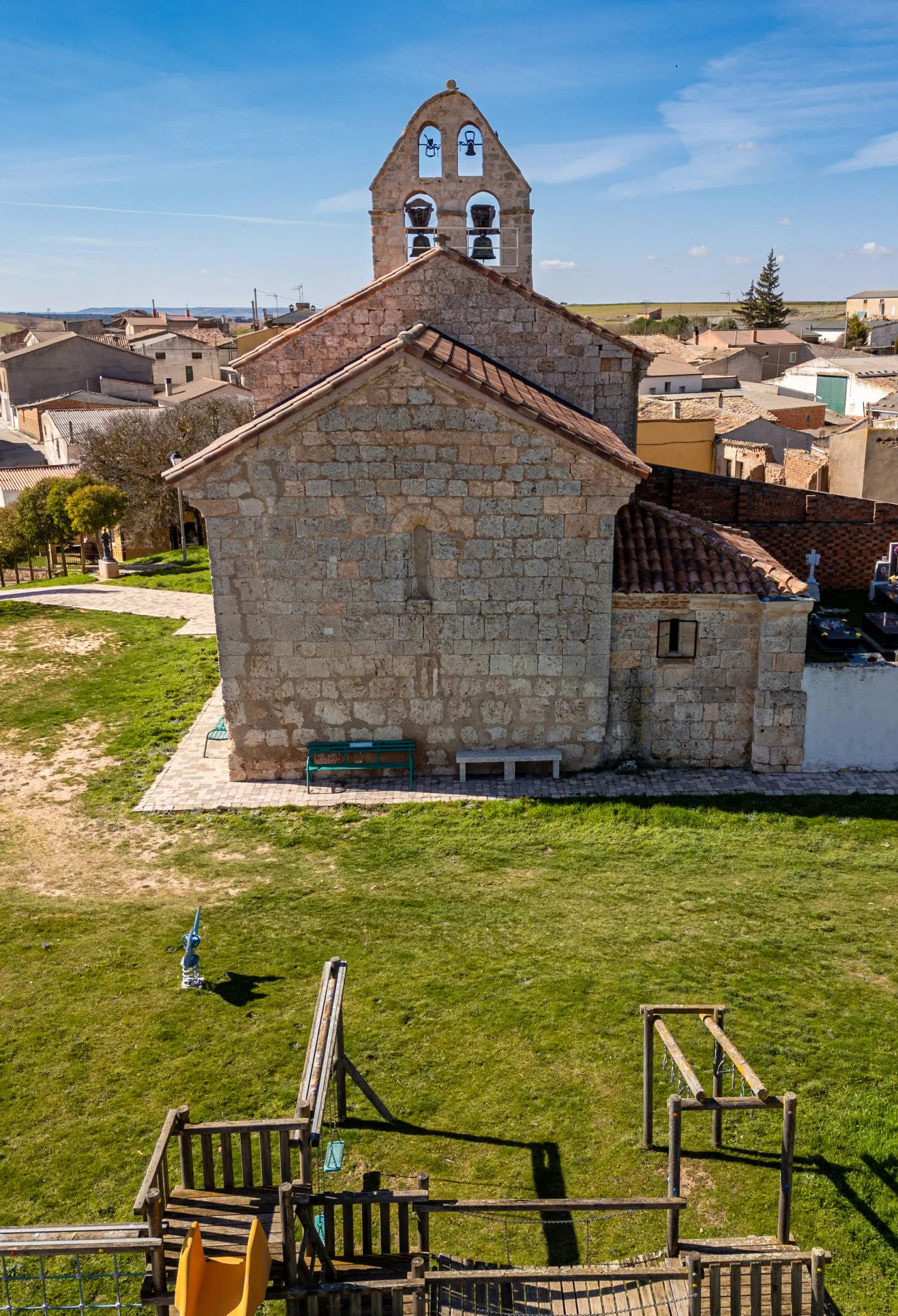 Trasera de la Iglesia de San Román