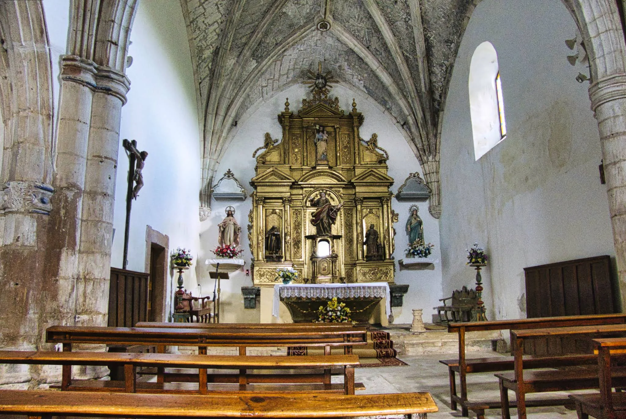 Interior de la Iglesia de Santa Eulalia