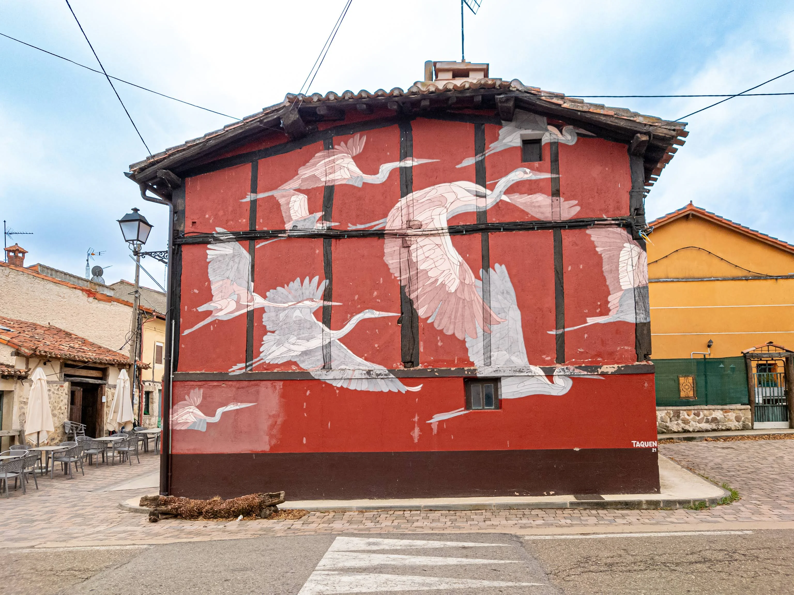Mural de las Cigüeñas