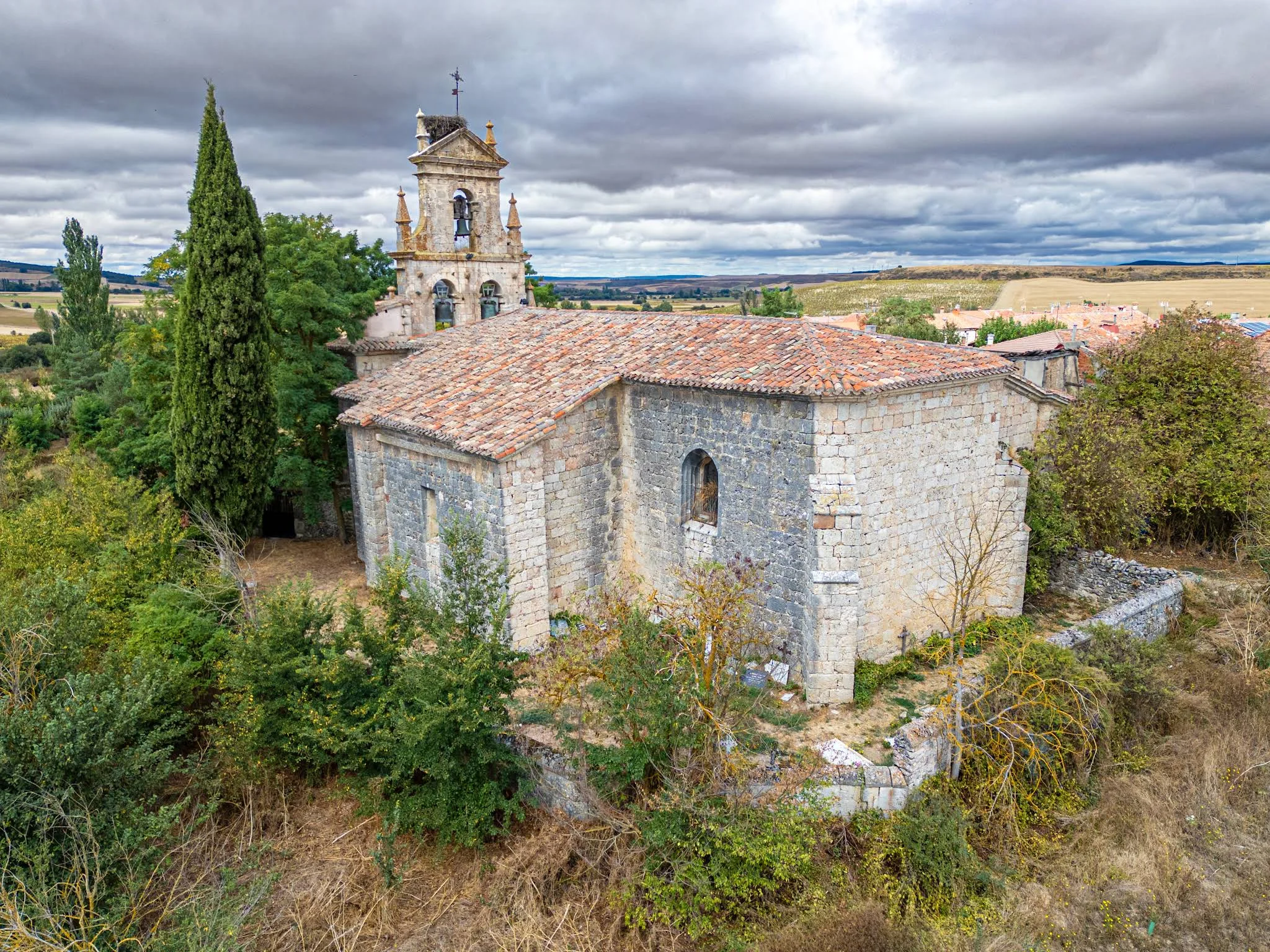 Trasera de la Iglesia de Santa Eulalia