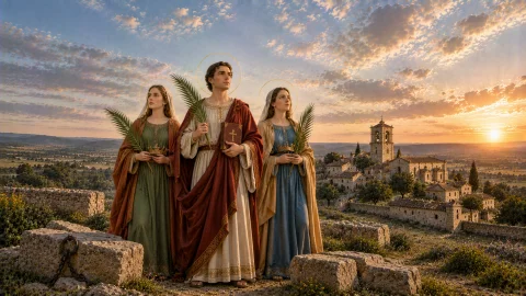 Ss. Vicente, Sabina y Cristeta