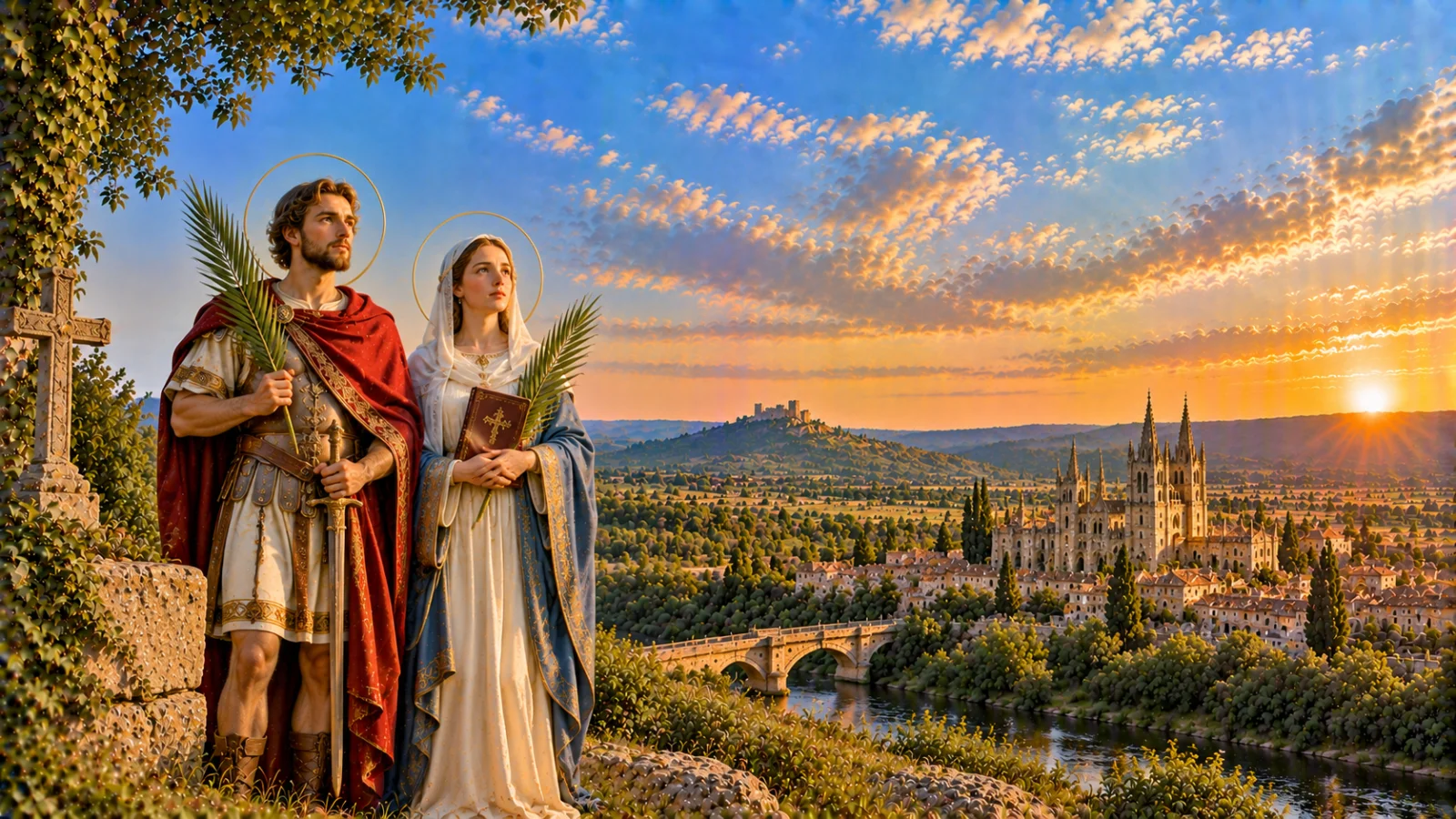 San Julián Mártir (con Santa Basilisa)
