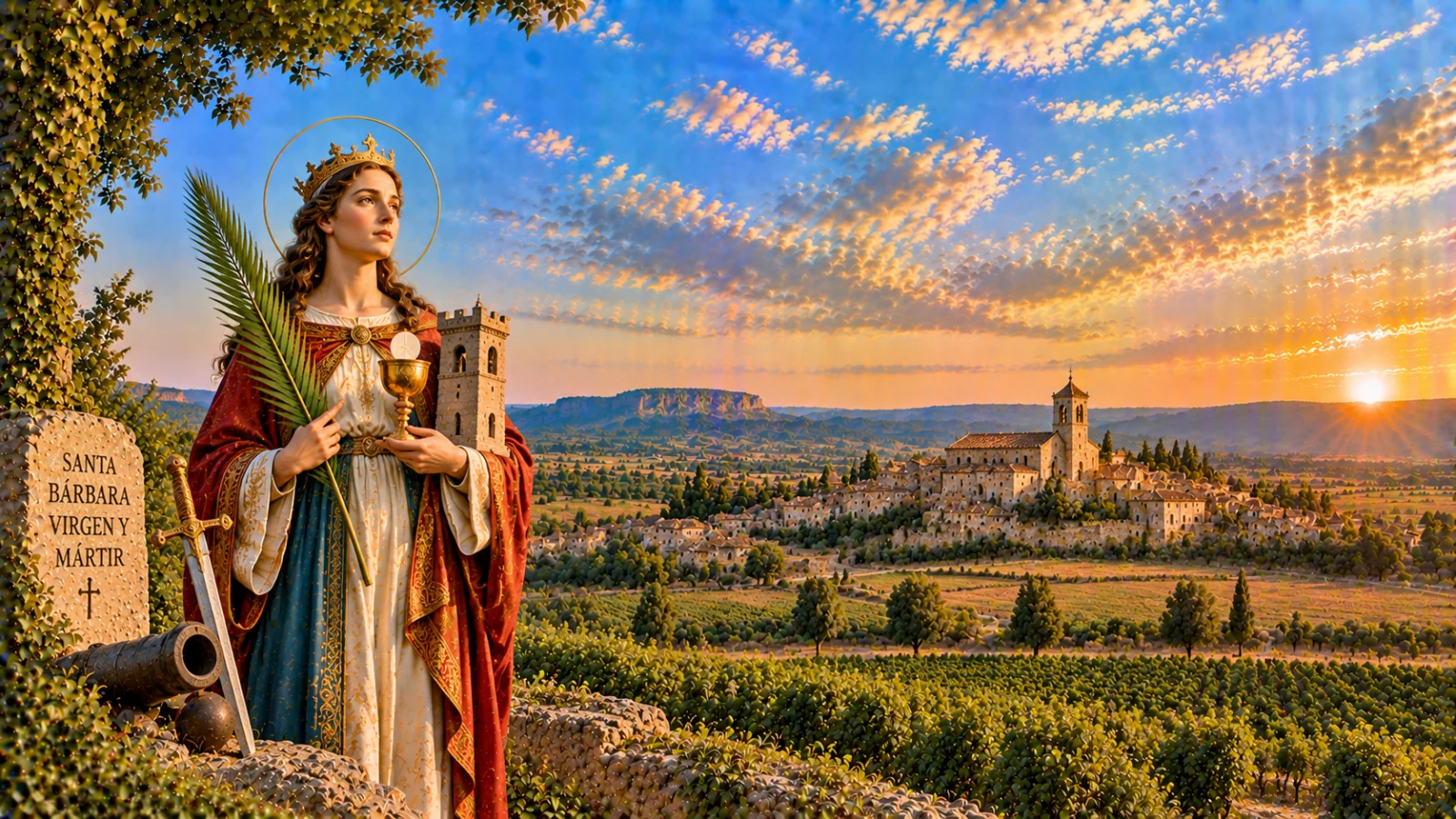 Santa Bárbara, virgen y mártir