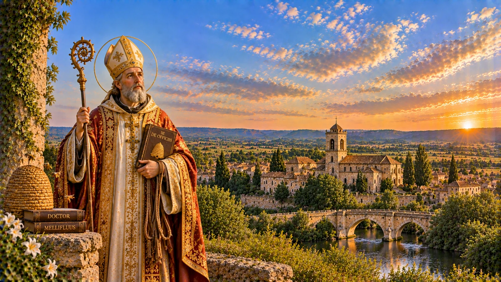 San Ambrosio, obispo y doctor