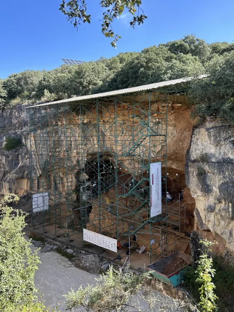 Excavaciones del yacimiento