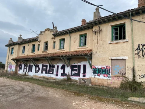 Estación de trenes abandonada
