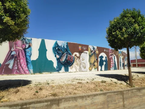 Más mural de la plaza de toros