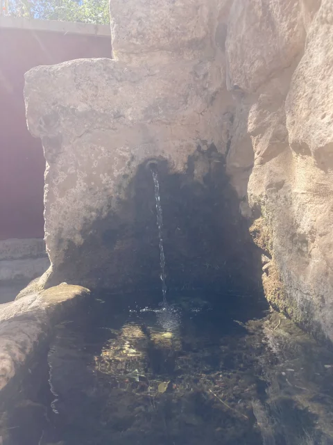 Chorro de la fuente
