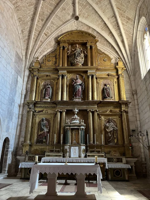 Retablo Mayor de la Iglesia de Santo Tomás