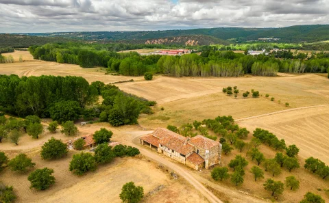 Vista aérea de la Ermita de Redonda