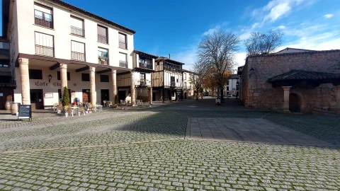 Visión general de la Plaza de Doña Sancha