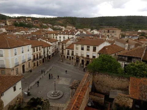 Vista aérea de la Plaza de Doña Sancha