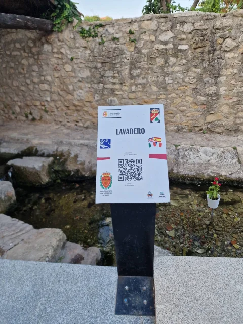 Letrero de información