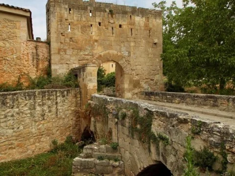 Fotografía del puente de Santo Domingo de Silos