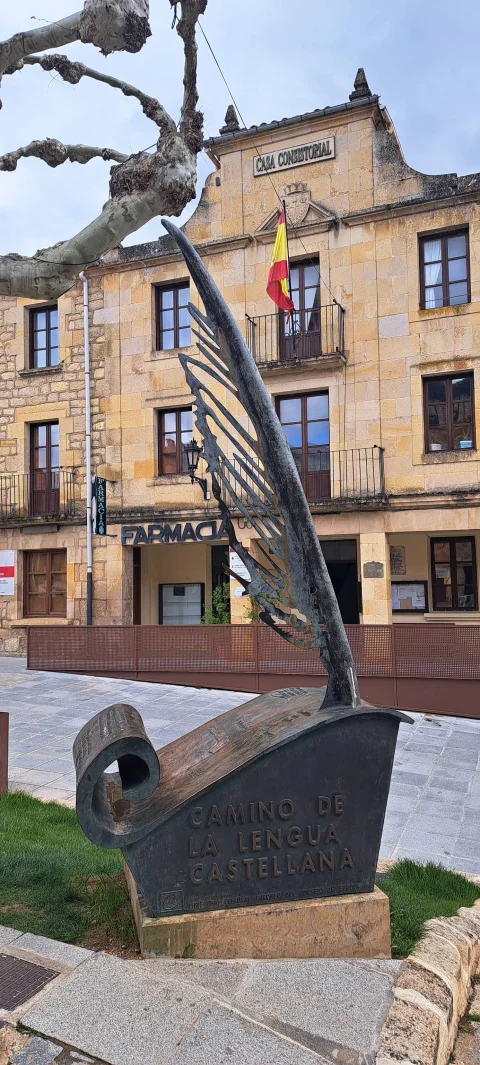 Escultura Camino de la Legua Castellana