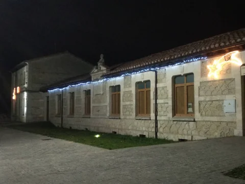 Edificio de noche
