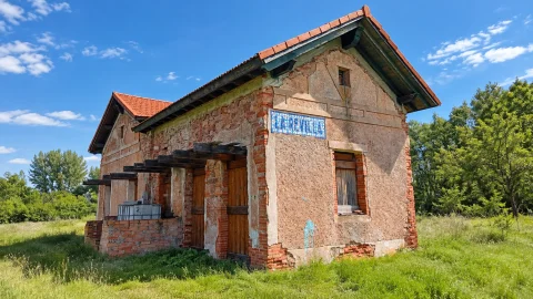 Antiguo Apeadero Revilla Rodaje Milagro de P.Tinto