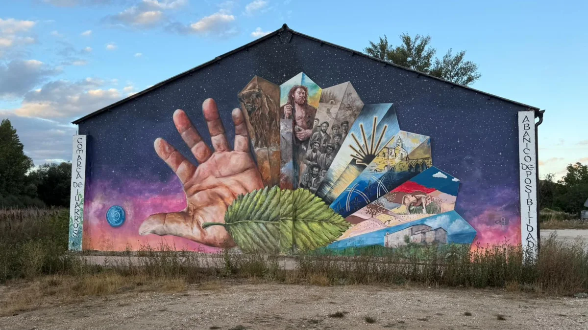Mural "Abanico de posibilidades"