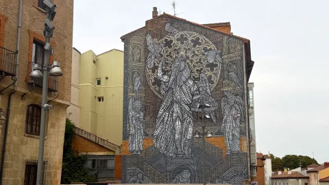 Mural “Mímesis, seres y lugares”