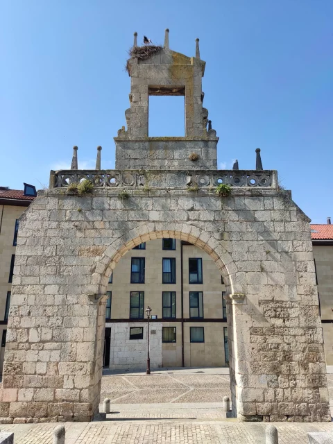 Cara posterior del Arco de Fernán González