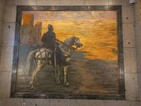Cuadro EL CID de Marceliano Santa María