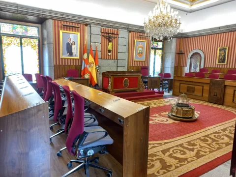 Salón de Plenos del Ayuntamiento de Burgos