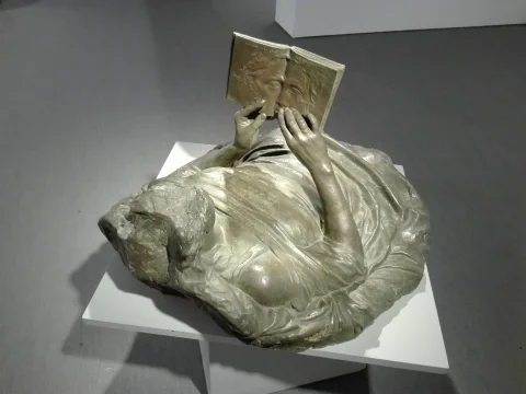 Pieza expuesta dentro del recorrido de las exposiciones temporales de Cultural Cordón