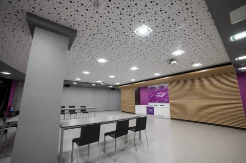 Sala de actos y presentaciones en el centro Cultural Cordón