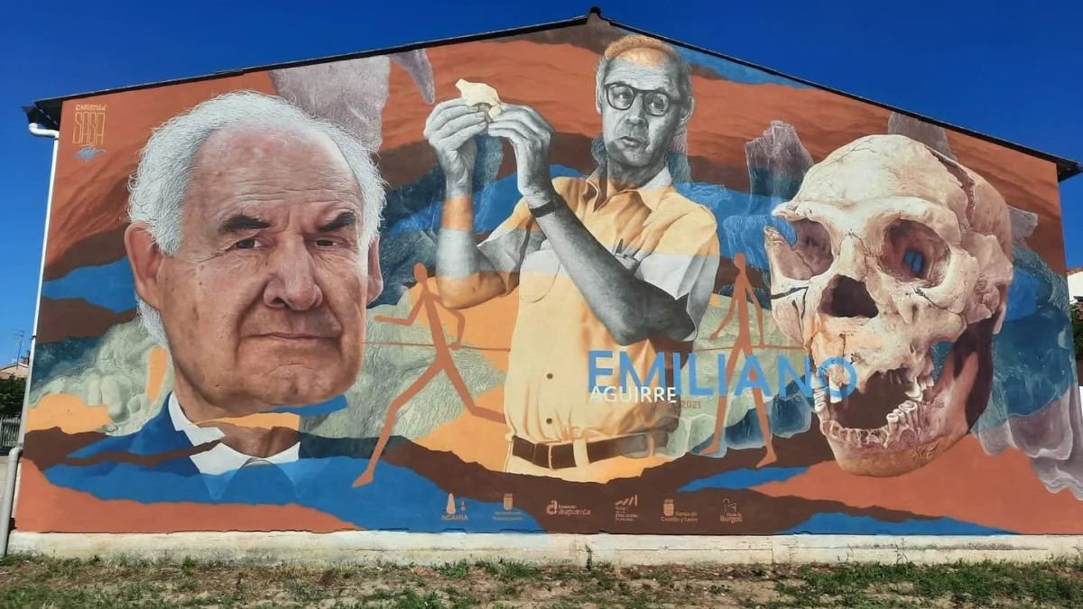 Mural “Padre de Atapuerca” por Christian Sasa