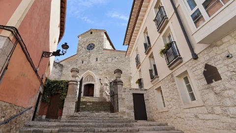 Exterior de la iglesia de San Gil