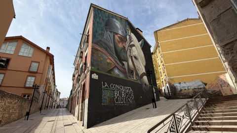 Mural "La Conquista" - Burgos Cidiano
