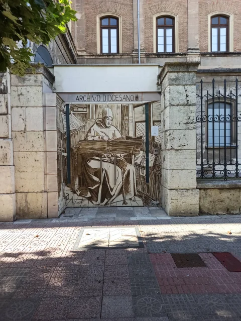 Mural Archivo Diocesano de Burgos