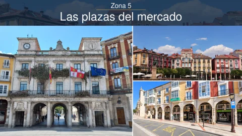 Zona 5 - Las plazas del mercado