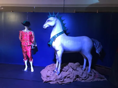 Caballero y su caballo