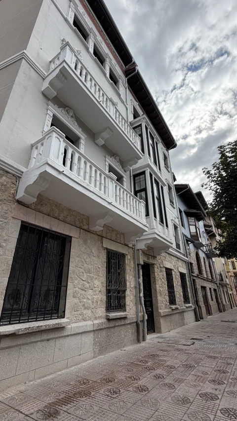 Conjunto de casas modernistas de la calle Barrantes de Burgos
