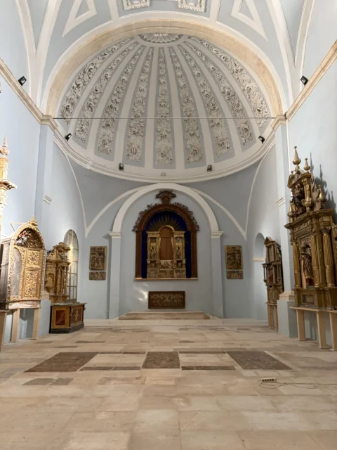Sala Venerables del convento de la Santísima Trinidad de Burgos