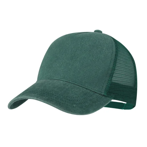 Gorra de Rejilla Verde Estilo Trucker Personalizada para Eventos