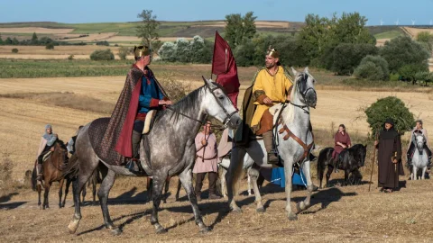 Fernando I y García III se desfían en los momentos previos a la batalla